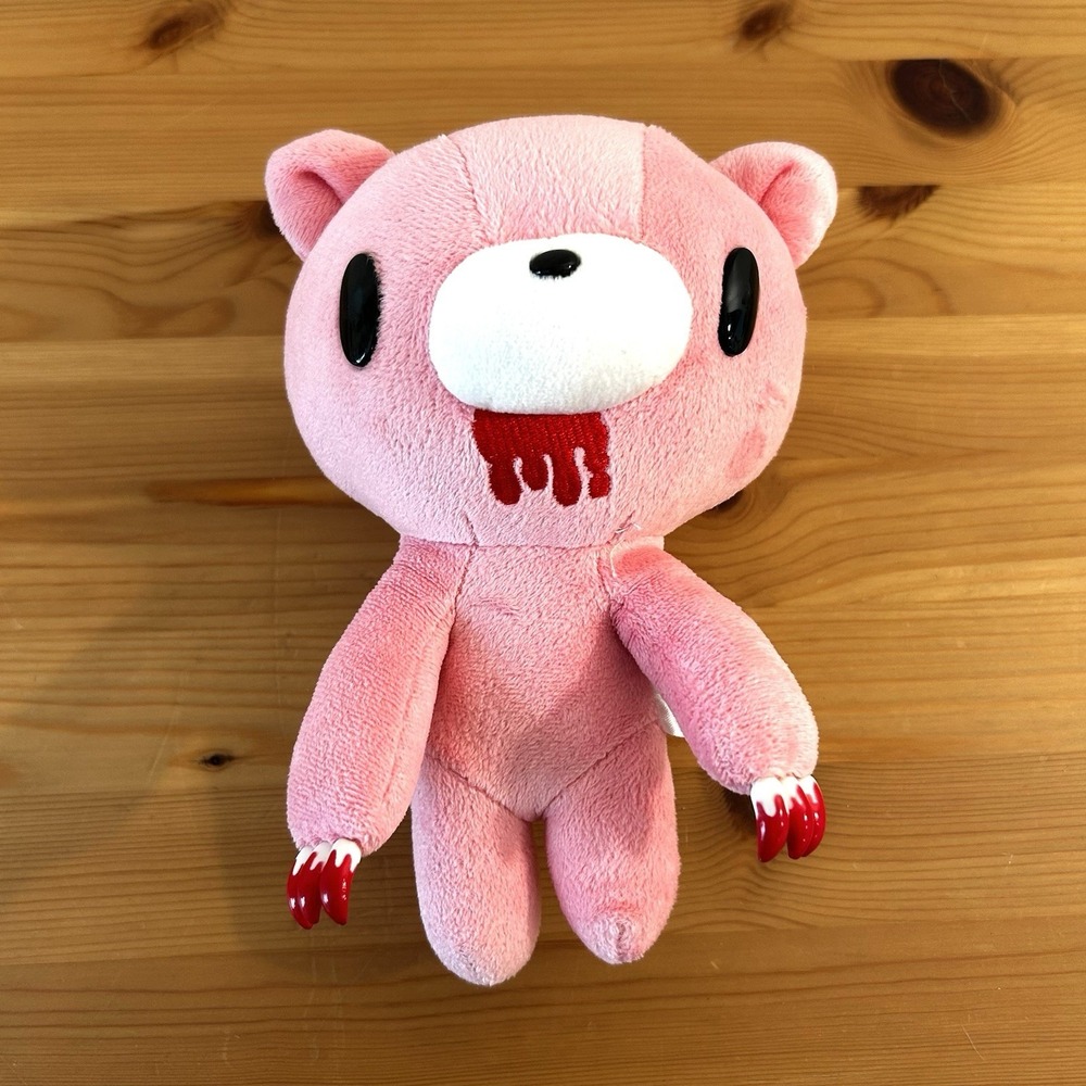Gloomy Bear Pink 9" Plush Doll Anime Licensed Mori Chack EUC